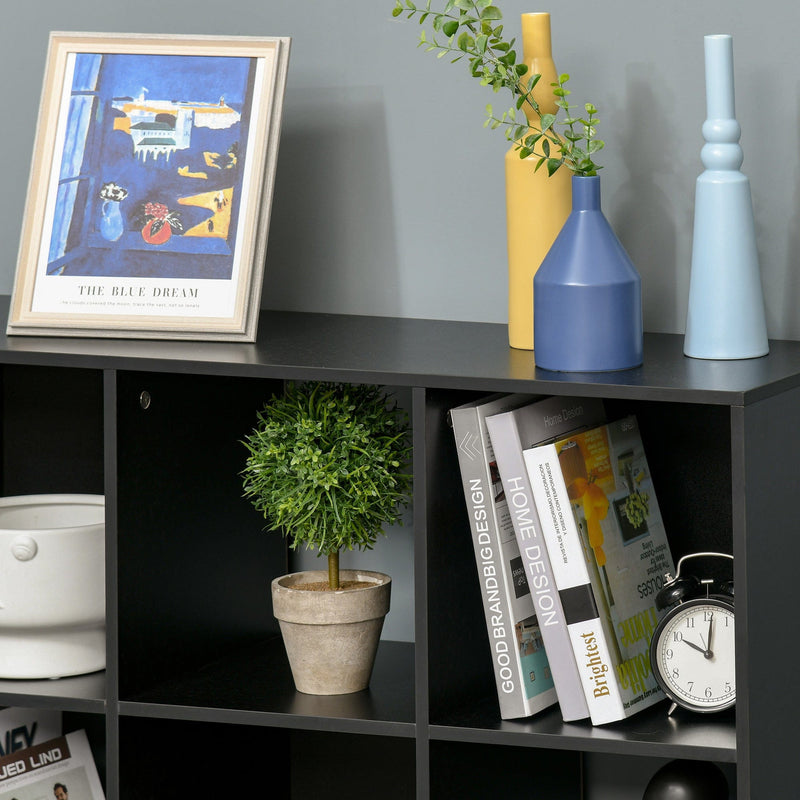 9 Cube Storage Bookcase, 3-Tier