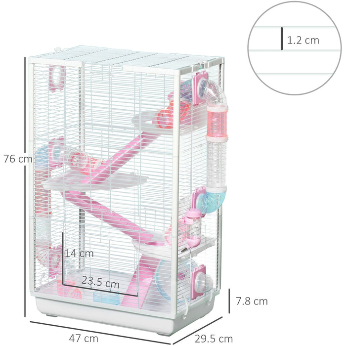 Large Hamster Cage With Tunnels