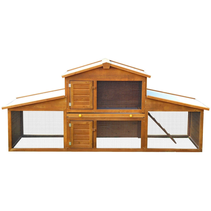 Deluxe Large Outdoor Rabbit Hutch