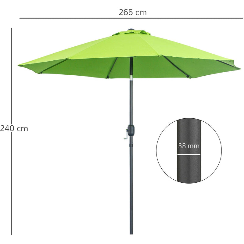 2.7M Patio Parasol