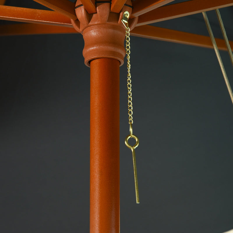 Pagoda Style Large Patio Parasol Outsunny