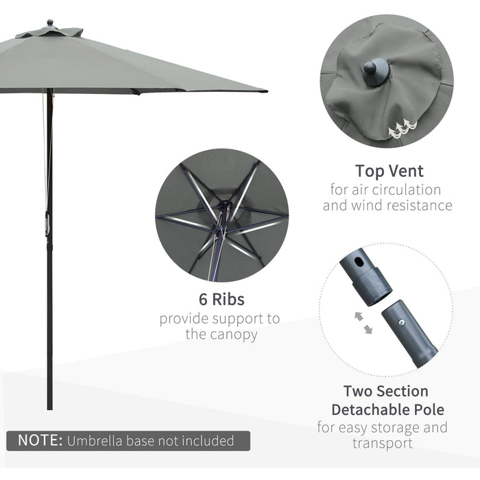 2.8m Outdoor Patio Parasols