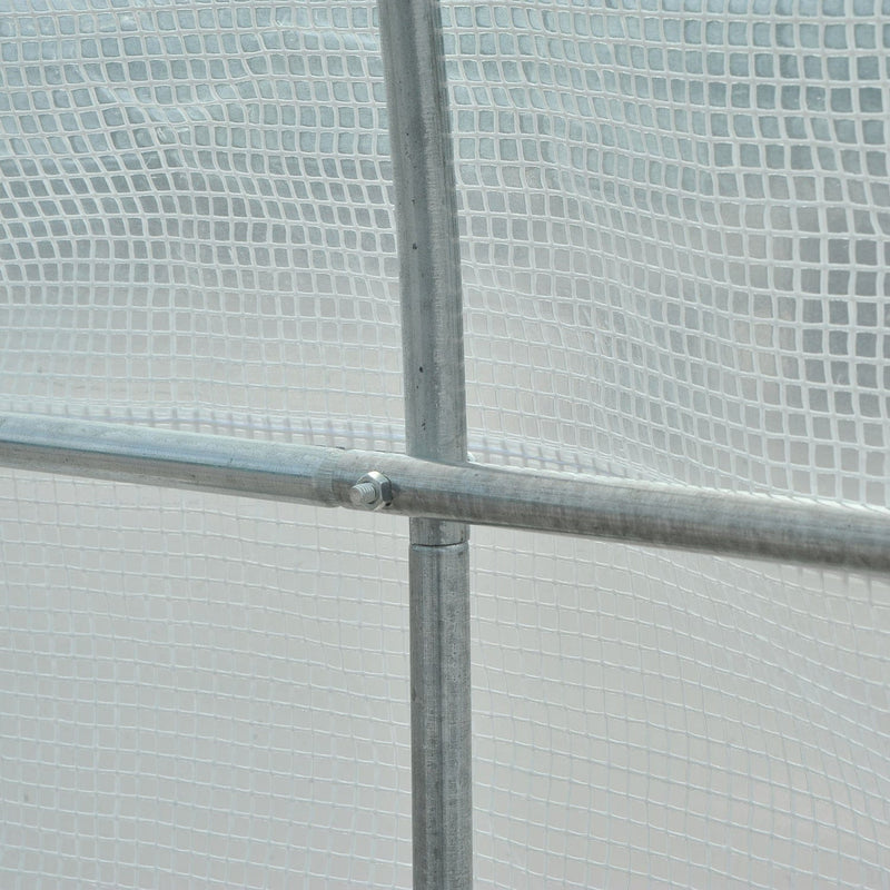 Large Tunnel Greenhouse, Steel Frame, Walk-in, 3.5x2x2m