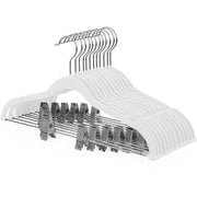 12-Pack Adjustable Pants Hangers Songmics