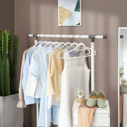 50-Pack White Non-Slip Clothes Hangers by Songmics Songmics
