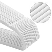 50-Pack White Non-Slip Clothes Hangers by Songmics Songmics
