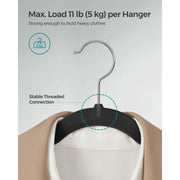 Songmics Black Velvet Clothes Hangers, Pack of 50 Songmics