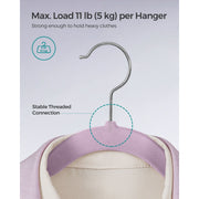 Songmics Purple Velvet Clothes Hangers, Pack of 50 Songmics