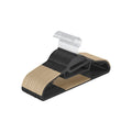 Songmics Non Slip Coat Hangers, Black/Brown (Pack of 20) Songmics