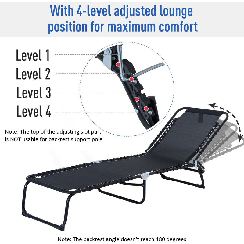 Lightweight Foldable Sun Lounger