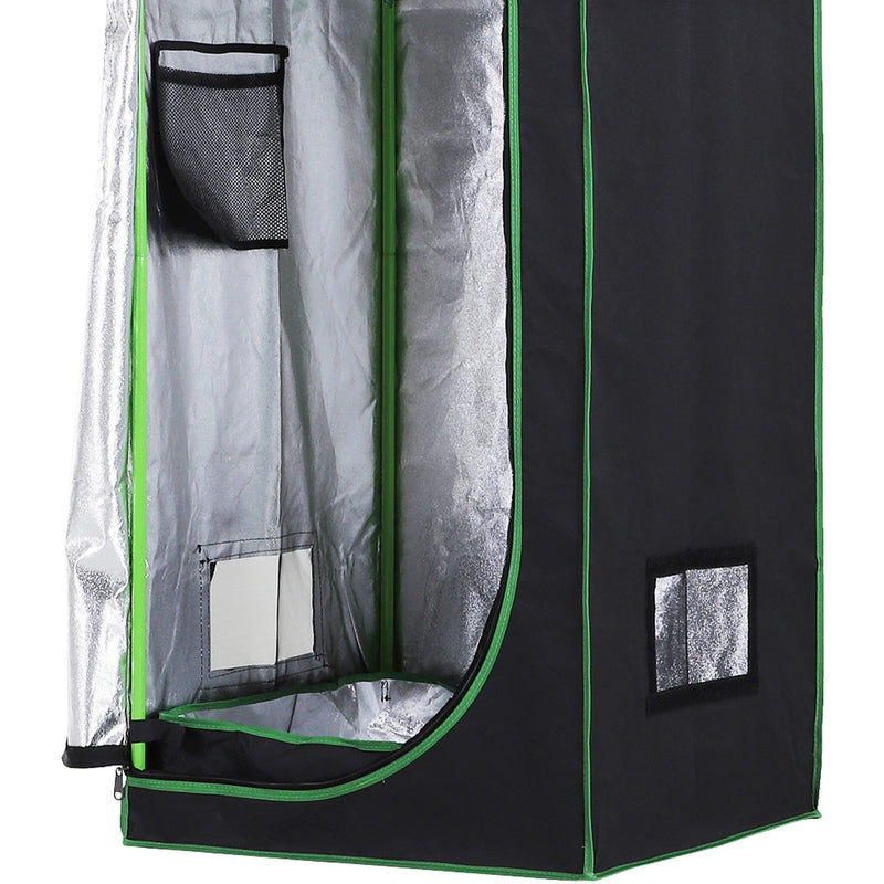 Hydroponic Plant Grow Tent, Window, L60xW60xH140 cm