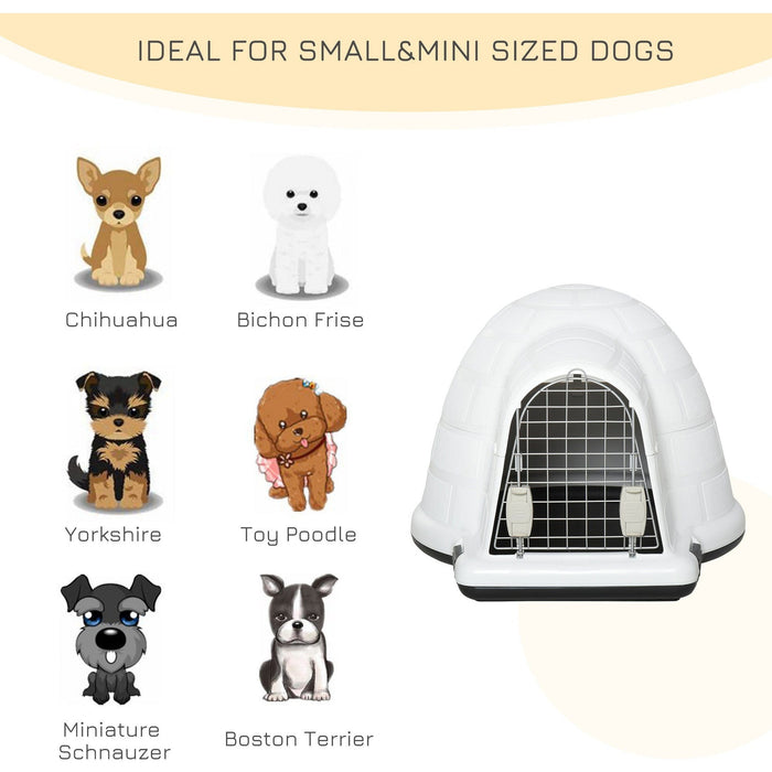 Foldable Heavy Duty Kennel with Double Doors