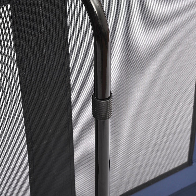 Elevated Pet Cot, Portable, Camping, Blue