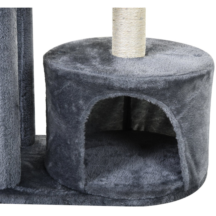 Multi-Activity Cat Tree Scratching Post, Perch House, Toys