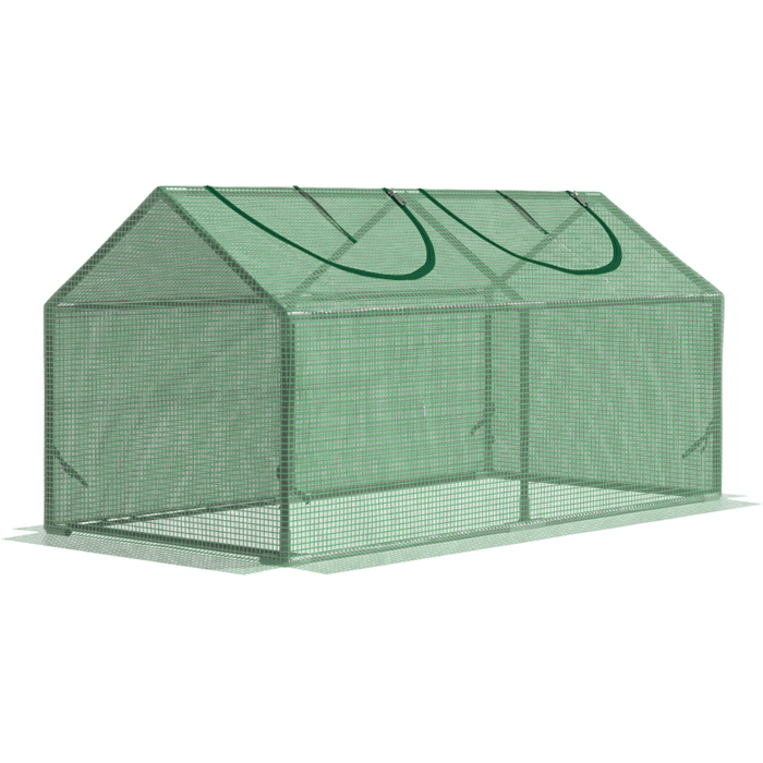 Compact Mini Greenhouse Green