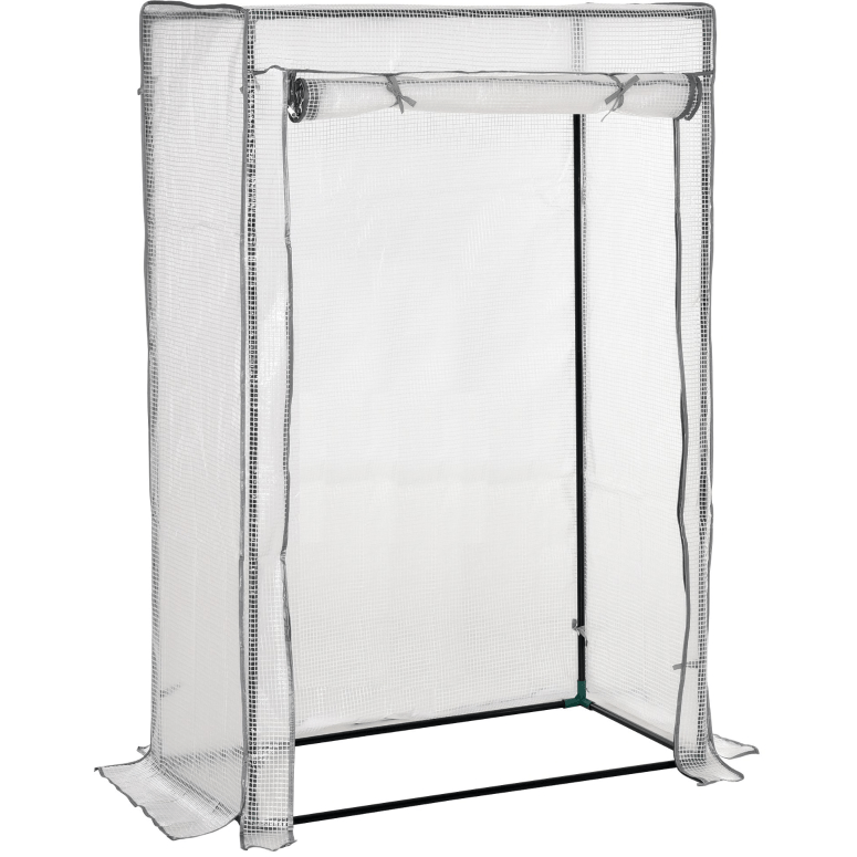 Compact Mini Greenhouse White