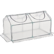 Compact Mini Greenhouse White