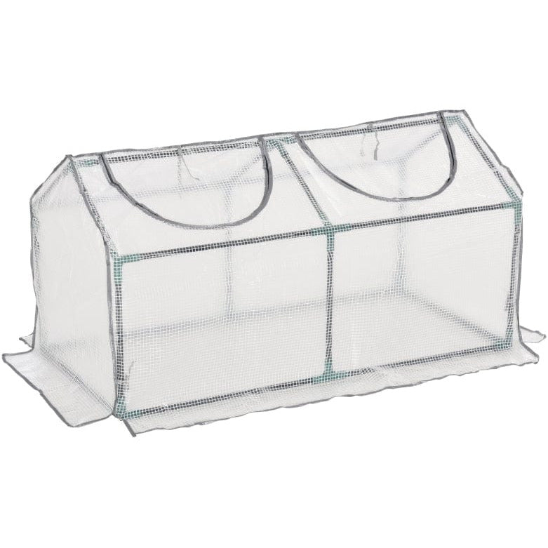 Compact Mini Greenhouse White