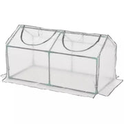 Compact Mini Greenhouse White