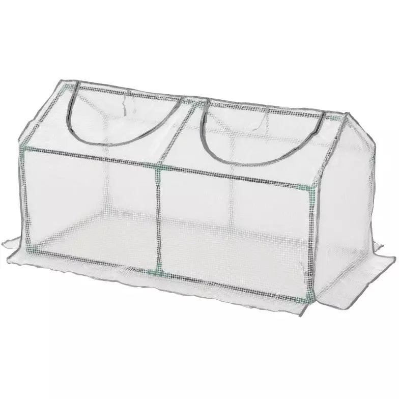 Compact Mini Greenhouse White