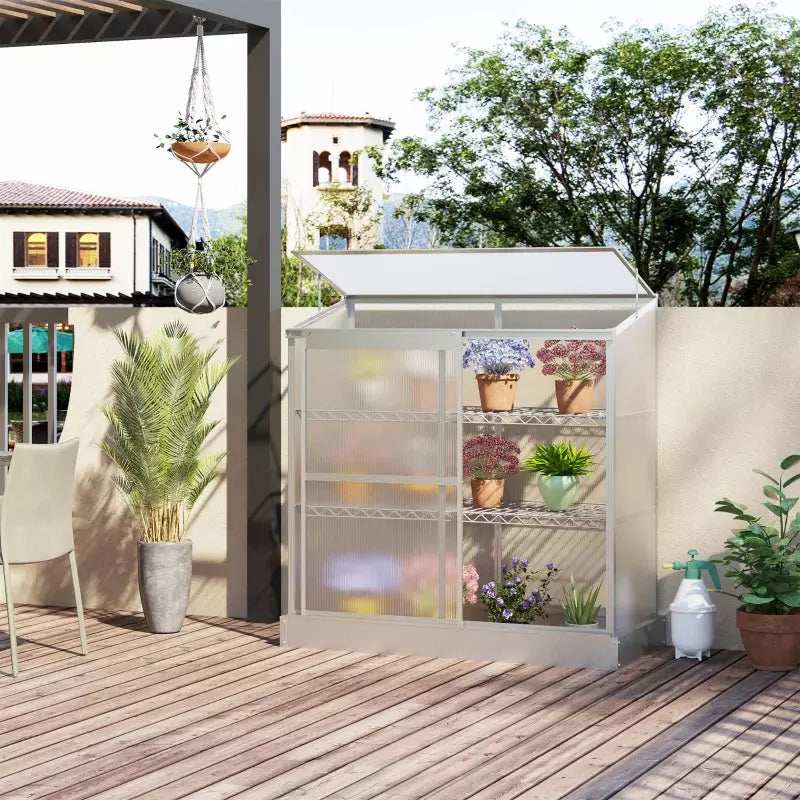 Compact Polycarbonate Cold Frame