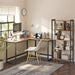 Corner Desk With Monitor Stand by Vasagle
