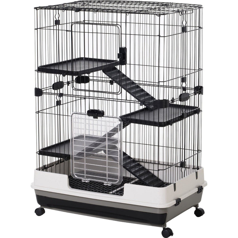 3-Tier Small Animal Cage With Wheels