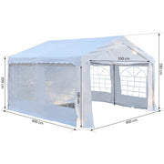 Heavy Duty Party Tent With Removable Side Walls