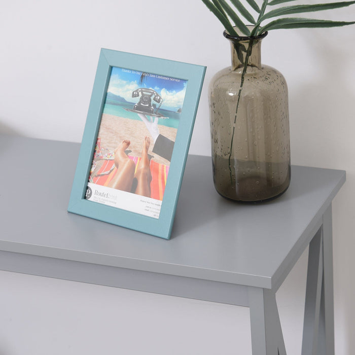 Grey Wooden Console Table