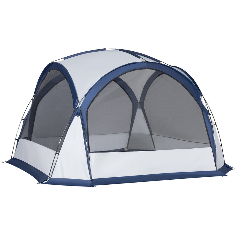 Dome Tent 6 Person, Easy Setup, Zipped Doors, Carry Bag