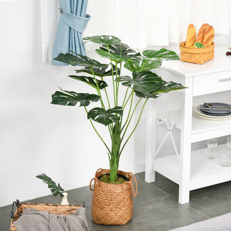 2.8FT Artificial Monstera Indoor/Outdoor Tree