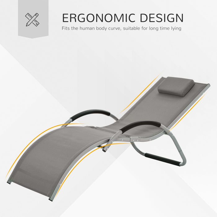 Ergonomic Sun Lounger