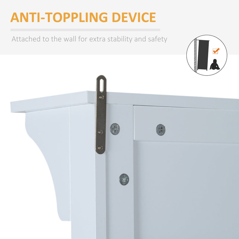 Hall Furniture Sets, Shoe Bench, Mirror Cabinet, Coat Rack