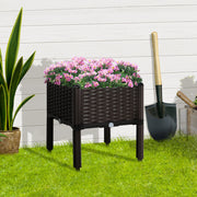 Raised Flower Planters Outsunny