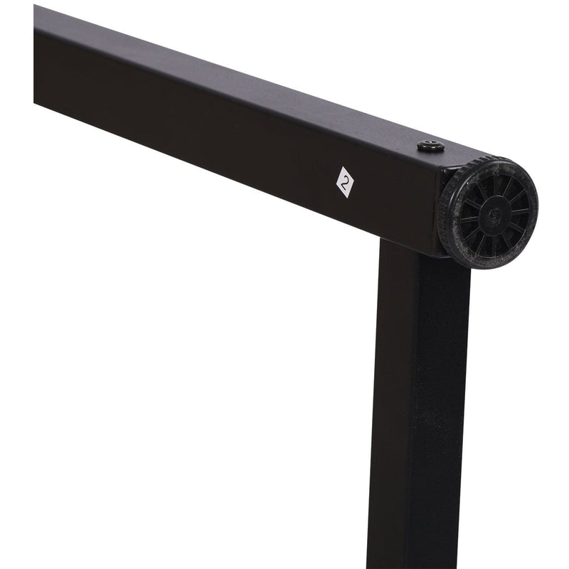 Adjustable Computer Desk with Metal Frame