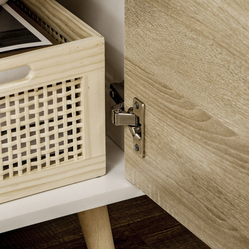 TV Unit Cabinet, up to 50", Storage, Natural