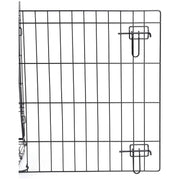 Feandrea Folding Dog Crate Large, 106x70x77cm, Black