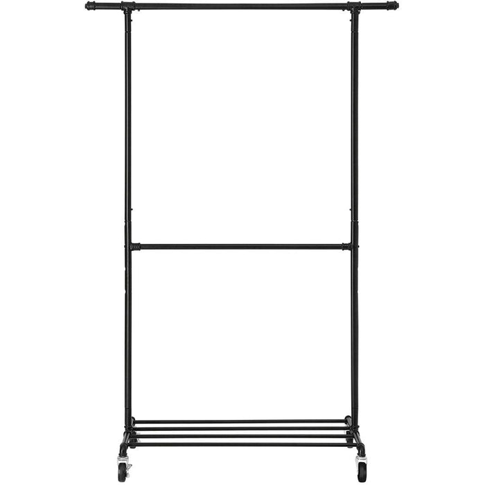 Two-Tiered Clothing Display Stand