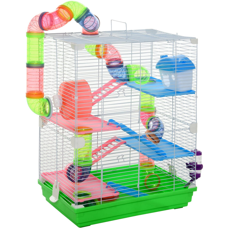 5 Tier Hamster Cage, Green