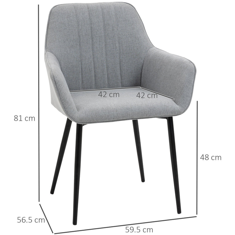 Light Grey Dining Chairs