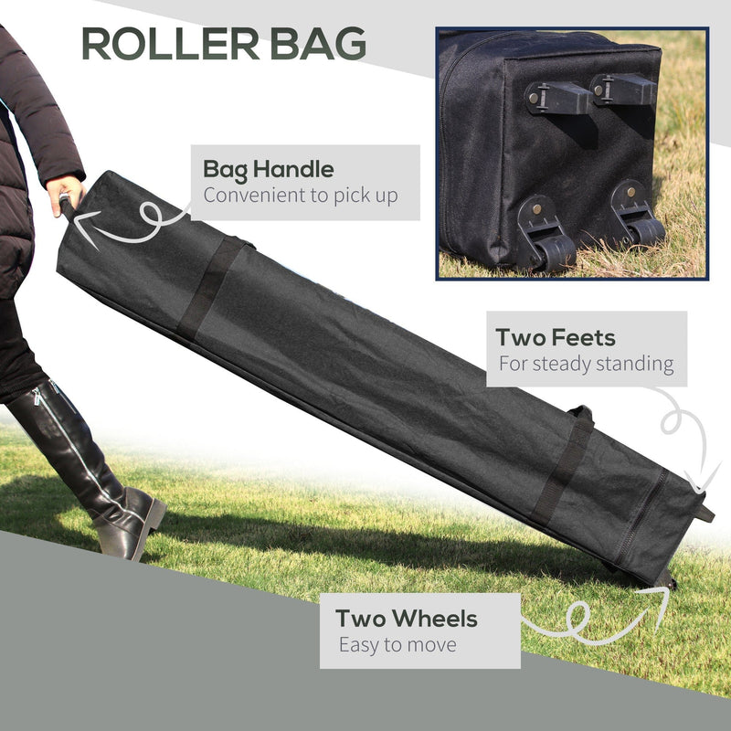 3x3 Pop Up Gazebo, Easy Setup, Leg Weights & Carrying Case