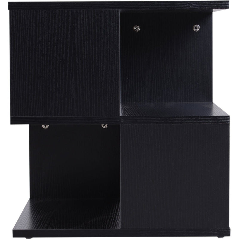 2 Tier Square Coffee Table with Storage