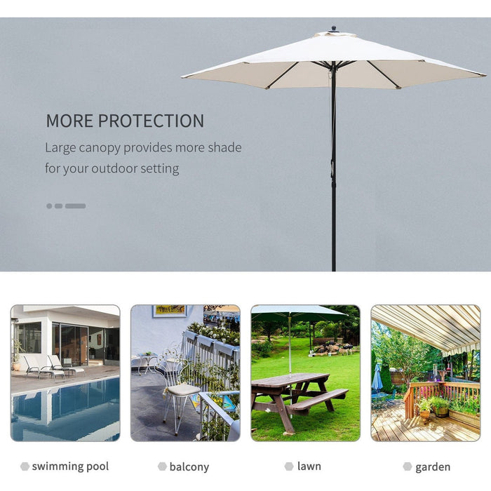 2.8m Outdoor Patio Parasols