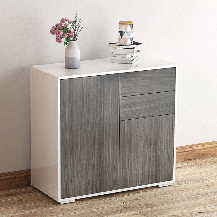 Modern Storage Cabinet For Living Room, L79 x W36 x H74cm