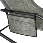 Rocking Garden Lounger Outsunny