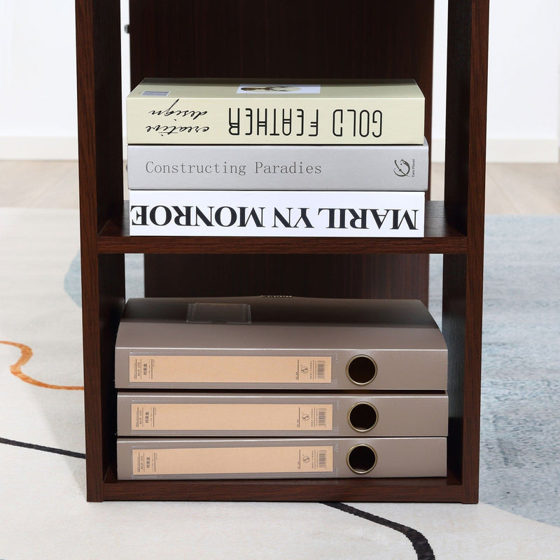 Computer Desk with Shelves