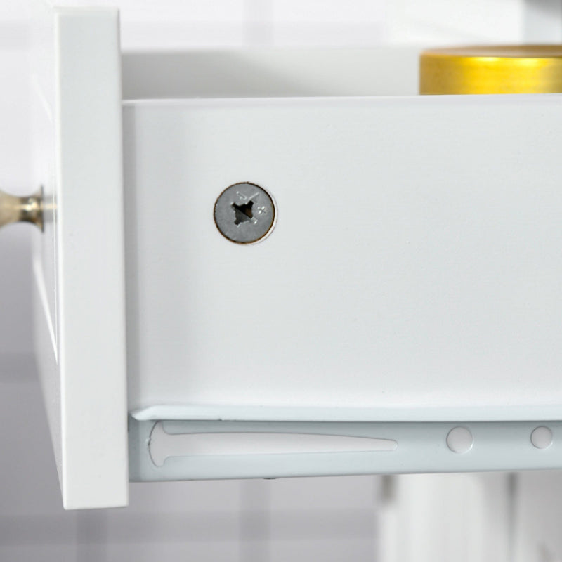 Wooden Bathroom Cabinets Freestanding, 75 x 60cm