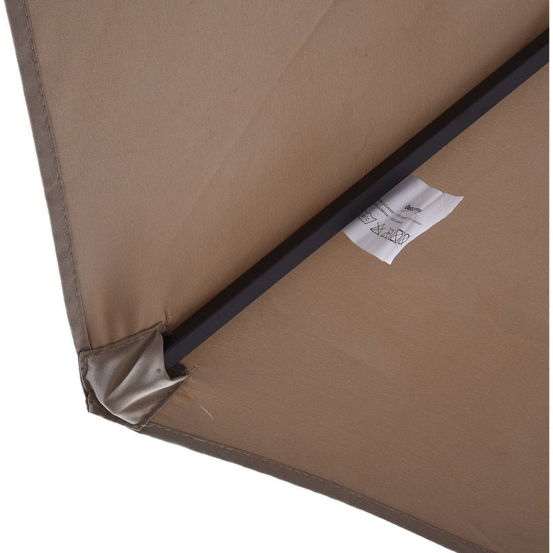 4.6m Large Garden Parasol, Double Sided, No Base