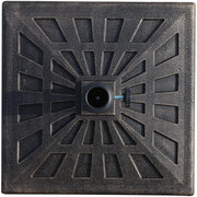 Square Parasol Base, 15kg, Bronze Outsunny