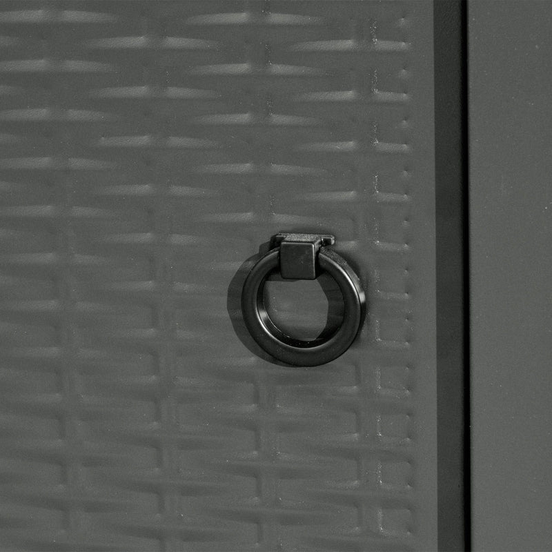 Square Propane Fire Pit Table - 40000 BTU, Cover, 71x71x62cm